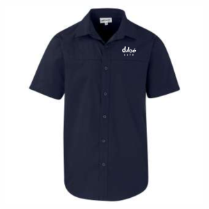 Managers Mens Short Sleeve Empire Shirts Navy