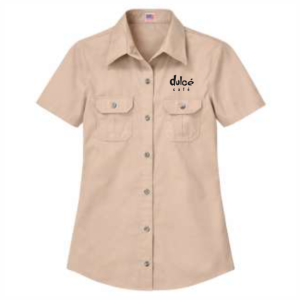 Managers Ladies Short Sleeve Wildstone Shirt Stone