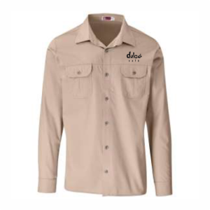 Managers Mens Long Sleeve Wildstone Shirt Stone