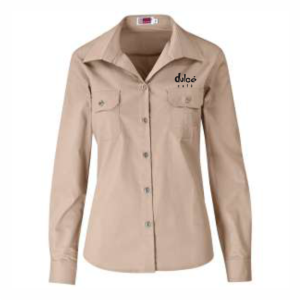 Managers Ladies Long Sleeve Wildstone Shirt Stone