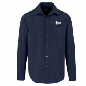 Managers Mens Long Sleeve Sycamore Shirt Navy